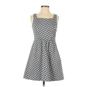 The Limited Polkadot button back sleeveless dress, size 8
